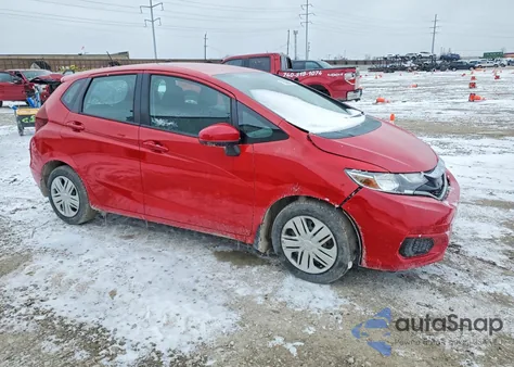 2019 Honda Fit Lx z USA, uszkodzony, nr VIN 3HGGK5H4XKM706441